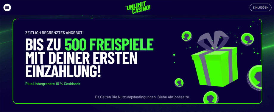 Unlimit Onlinecasino 2025