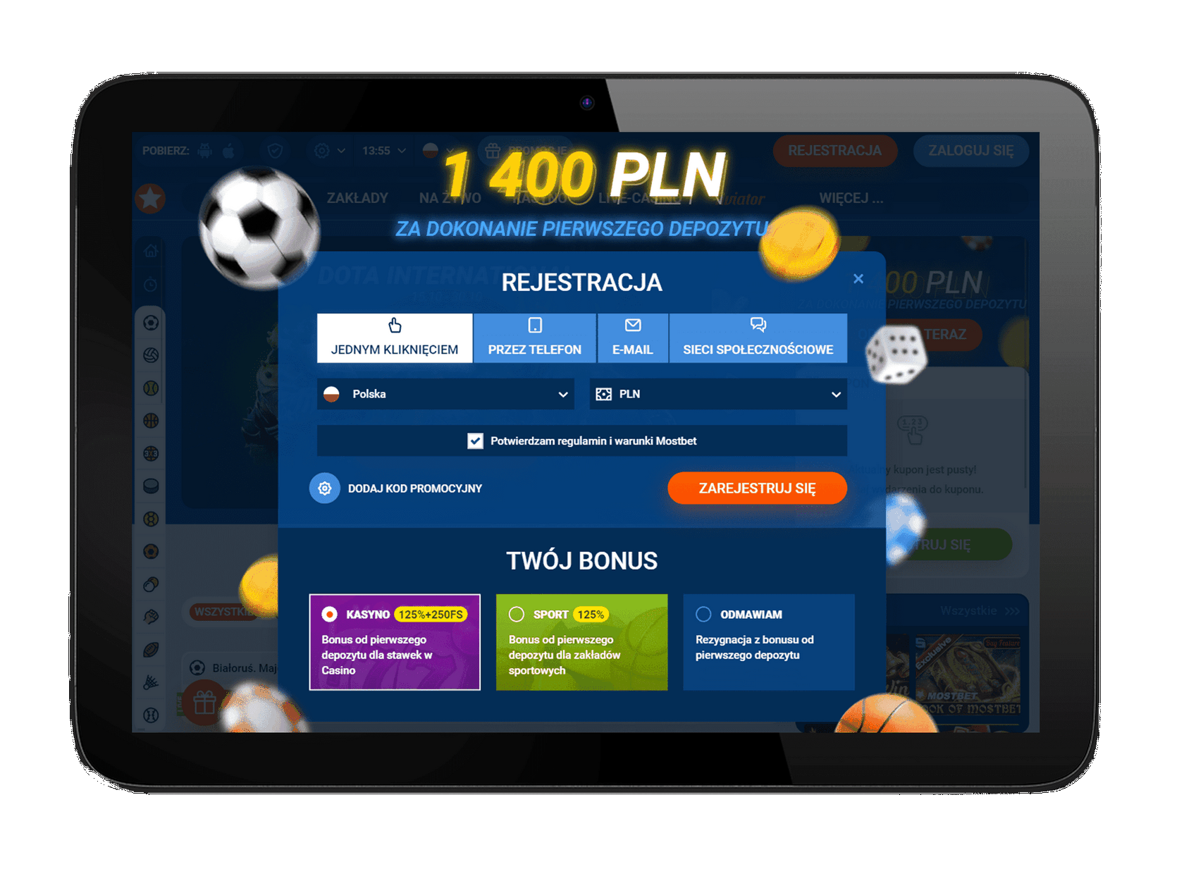 Enrollment and login to MostBet UAE